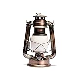 McShine Led Laterne dimmbar | Retro | Campinglampe 23cm batteriebetrieben,...