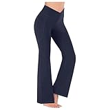 Chdirnely Ausgestellte Leggings für Damen, hohe Taille, butterweiche Hose,...