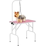 Yaheetech Hundepflegetisch, Trimmtisch für Hunde, Hundefriseur Tisch, Hunde...