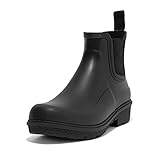 Fitflop Damen Wonderwelly Chelsea Boots Stiefelette, All Black, 37 EU