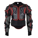 Protektorenjacke AHP Protektorenweste Protektor Körperschutz Motorrad Motocross...