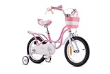 Royal Baby Girls Swan Kinderfahrrad, Rosa, 16 Zoll Fahrrad