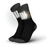 INCYLENCE High-Viz Laufsocken mit Reflektoren – funktionell und atmungsaktiv...