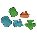 BEST SPORTING Sandformen-Set I Verschiedene Ausführungen I 5-teilig: Maritim,...