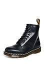 Dr. Martens Damen 1460 Bootsschuhe, Schwarz Black Smooth, 42 EU