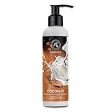 Sinnliches Massageöl Kokos 200ml - Körper Massage Öl mit Mandelöl und...