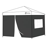 Sekey 2PCS Seitenwände für Pavillon 3x3 Wasserdicht Winterfest, Seitenwände...