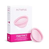 INTIMINA Ziggy Cup 2 - Extradünne, Wiederverwendbare Menstruationsscheibe mit...