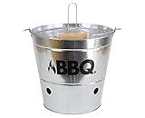 myowntrade Edelstahl Grilleimer BBQ Eimer Grill Sommergrill Campinggrill...