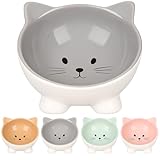 Katzennapf Keramik – 125 ml Ø13,8 cm – Elegante Schale für Katzen in...