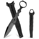 Fonyet Neck Knife Messer EDC Messer mit Kydex Scheide Outdoor Klein Messer 17cm...