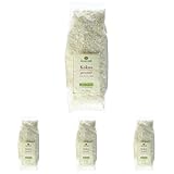 Alnatura Bio Kokos, Geraspelt, 200g (Packung mit 4)