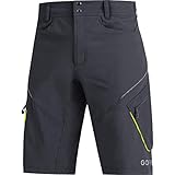 GORE WEAR Herren C3 Trail Shorts, Black, L EU