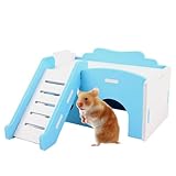 Hamsterhütte Syrischer Hamster Rennmauskäfig Hamsterkäfig Zubehör Rennmaus...
