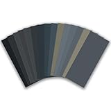 zoerbufan 15 Stück Profi Schleifpapier Set 23x9 cm, Körnung 80 120 150 180 240...