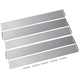 Meister Rasenkante - 5 STK - 1 m lang & 13 cm hoch - Verzinkter Stahl - Einfache...
