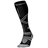 STOX Energy Socks, Sportsocken Herren, Kompressionklasse 23-32 mmHg, Gepolsterte...