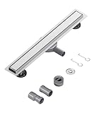 Neodrain Duschrinne 60cm Edelstahl Bodenablauf - 360° Siphon Befliesbar...