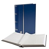 Leuchtturm 327876 Briefmarken-Sammel-Album - Einsteckbuch Basic - 64 weiße DIN...