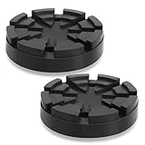2 Stück Universelle Wagenheber Gummiauflage 125 mm Wagenheberauflage Gummi...