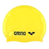 arena Classic Unisex Silikon-Badekappe, Schwimmkappe für Frauen und Männer,...