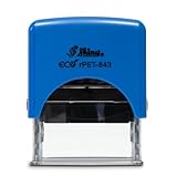 Personalisierter Stempel 47 x 18 mm für bis zu 4 Zeilen - mit eigenen Texten...