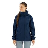 VAUDE Damen Women's Escape Light Jacket Regenjacke, Dark Sea, 38 EU