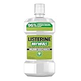 LISTERINE Naturals Zahnfleisch-Schutz (500 ml), biologisch abbaubares Mundwasser...