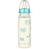 babynova 240 ml Standard Babyflasche mit Anti-Kolik Sauger aus Silikon für...