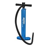 ALPIDEX Doppelhub Luftpumpe Pumpe Manometer Handpumpe Stand Up Paddle...