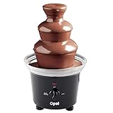 Opal-Schokoladenbrunnen, Edelstahl-Brunnen-Set, elektrische 3-Tier -Maschine mit...