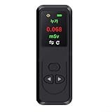 HOHOVYVY Geigerzähler Nuklearstrahlungsdetektor Mit Für OLED Anzeige, Beta...