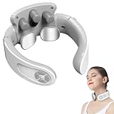 Nackenmassagegerät, Intelligentes Sprachansagen Nackenmassagegerät mit 42°C...