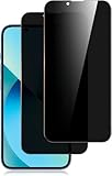 Mugust 2 Stück Sichtschutz Panzer Schutz Glas für iPhone 14/13/13 Pro/16e,...