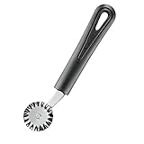 Westmark 28322270 Teigrädchen Gentle, PP/Edelstahl, schwarz / silber, 17,6 x...