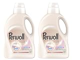 PERWOLL White Waschmittel 2x 27 WL (54 Waschladungen), Feinwaschmittel reinigt...