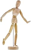 Art Mannequin，Gliederpuppe, 30,5cm Modellpuppe Holzpuppe zum Zeichnen , Malen,...