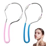 2 Stück Gesichtsepilierer, Haarentfernung Gesicht Damen, Frühlings...