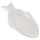 Garneck Ovaler Fischteller Aus Porzellan Im 1er Set – Kreative Fischform...