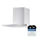 KKT KOLBE Dunstabzugshaube 60 cm | Wandhaube | Umluft Abluft | Edelstahl |...