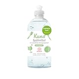 Kuno - Geschirrspülmittel, biologisch abbaubar, vegan, Lemongrass, hautpflegend...