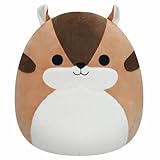 Squishmallows SQCR04134 - Melzie das Streifenhörnchen 30 cm, offizielles Kelly...