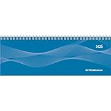 Zettler Tisch-Querkalender Profi blau 2026 – Wochenkalender 30 × 11 cm, 1...