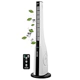 Echos® Turmventilator energiesparender Standventilator sehr leise...