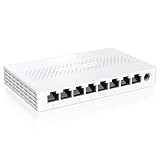 Tenda SE108 2.5 Gbit Switch 8 Port, Unmanaged 2.5GB Netzwerk Switch LAN Splitter...