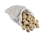 10kg Öko Grillanzünder, Feuerwalze, Kaminanzünder, Holzwolle, gewachst, bis...