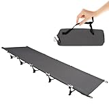 190x 70 x 17cm Ultraleichtes Feldbett, Campingbett, Tragbares Faltbares...