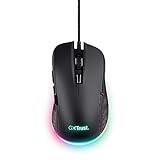 Trust Gaming GXT 922 Ybar Gaming Maus, 68% Recycelten Materialien, RGB...