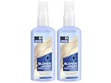 Schwarzkopf Blonde Aufheller S1 Stufe 3 (2x 125 ml), Aufhellspray zum Haare...