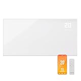Klarstein Infrarotheizung mit Thermostat, 770W Elektroheizung, Smart Home...